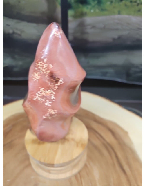 Load image into Gallery viewer, 1.25LB 1Pcs Natural Polychrome Ocean Jasper Crystal Flame Point Carved Healing
