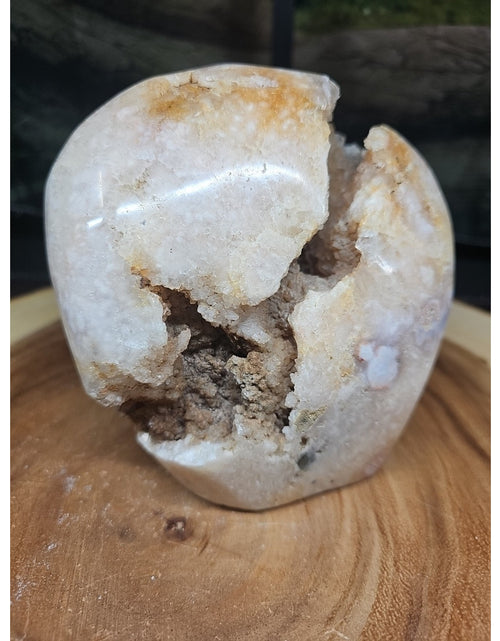 Load image into Gallery viewer, 3.85LB 1Pcs Natural Agate Carnelian Quartz Crystal Decoration Geode