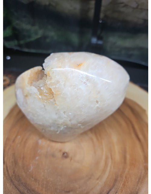 Load image into Gallery viewer, 3.85LB 1Pcs Natural Agate Carnelian Quartz Crystal Decoration Geode