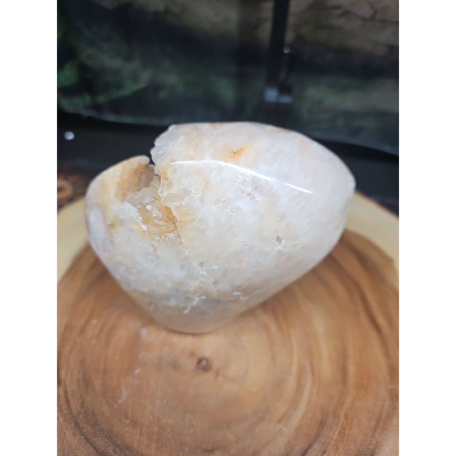 3.85LB 1Pcs Natural Agate Carnelian Quartz Crystal Decoration Geode