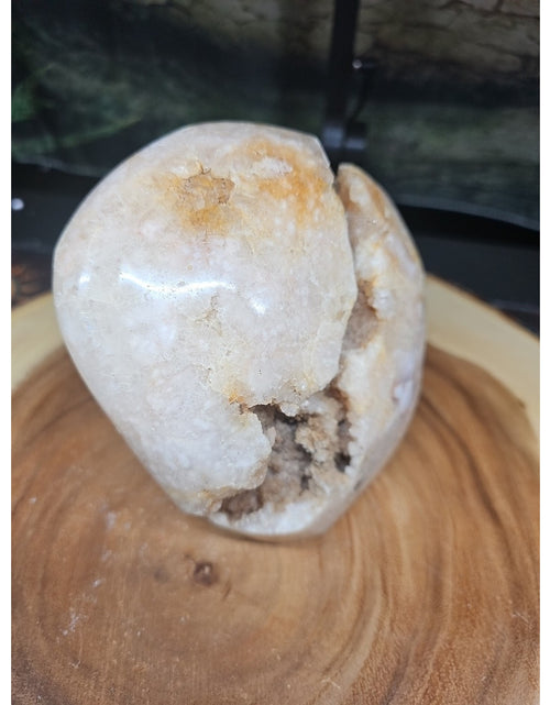 Load image into Gallery viewer, 3.85LB 1Pcs Natural Agate Carnelian Quartz Crystal Decoration Geode
