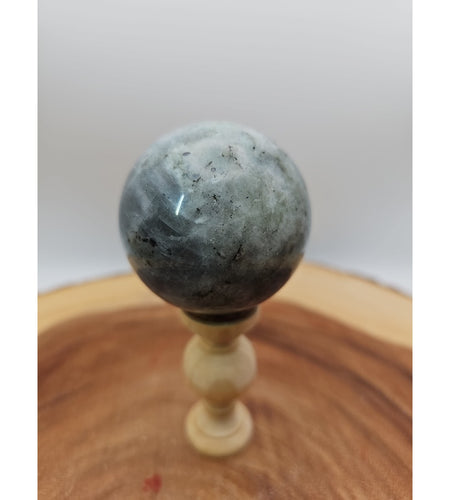 Labradorite Sphere 223g W/stand