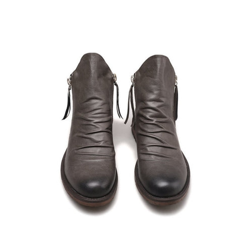 Load image into Gallery viewer, Retro Ankle Non-Slip Leather Boots Men
