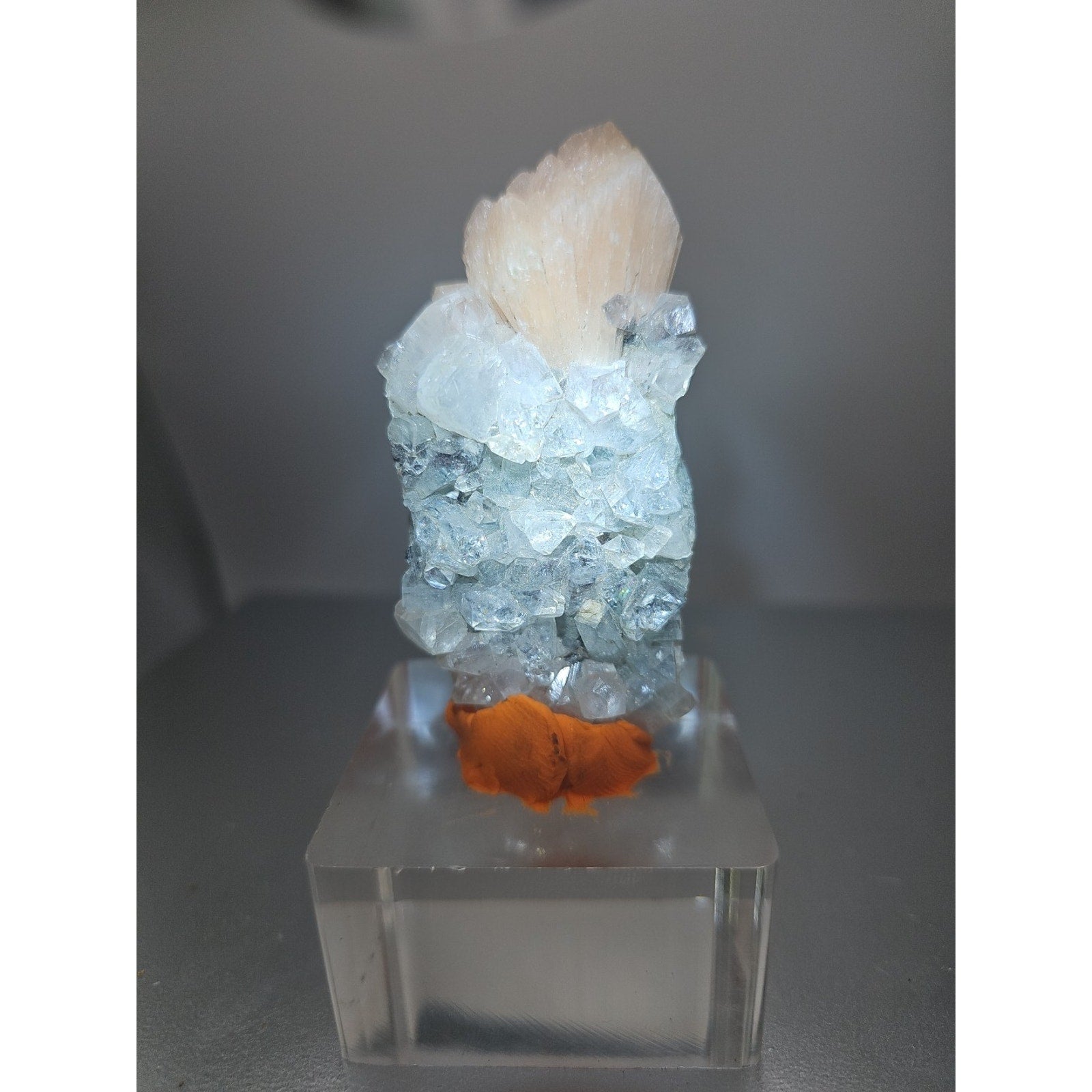 Apophyllite Pink Stilbite 51grams