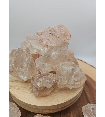 1lb Natural Raw Clear White Quartz Crystal Original Healing 5pcs Avg