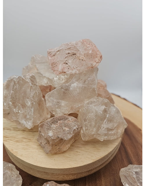 Load image into Gallery viewer, 1lb Natural Raw Clear White Quartz Crystal Original Healing 5pcs Avg
