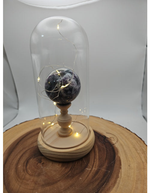 Load image into Gallery viewer, Amethyst Sphere With Case 60mm
