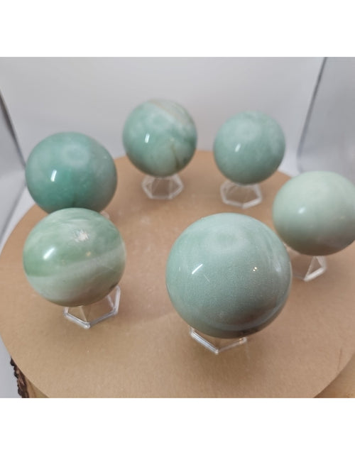 Load image into Gallery viewer, 5.26LB 6Pcs A Set Of Natural Quartz Crystal Jasper Sphere Ball Polished Healing
