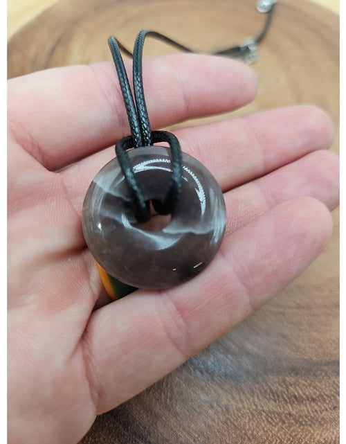 Load image into Gallery viewer, Lucky Pendant 16in Cord Necklace
