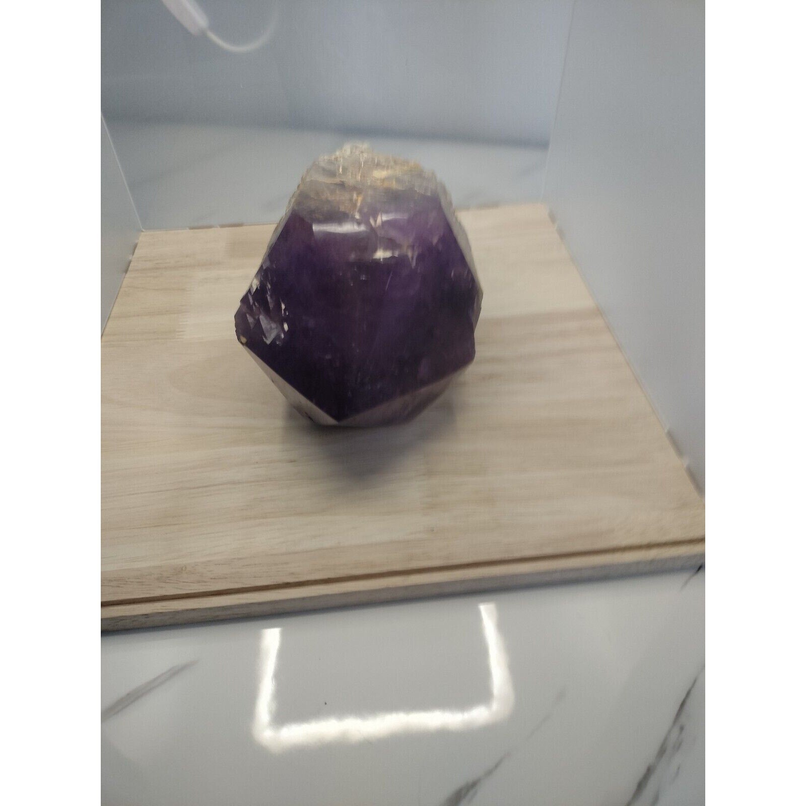 7.27 Lb Large Natural Amethyst Quartz Crystal Point Rough Specimen Healing