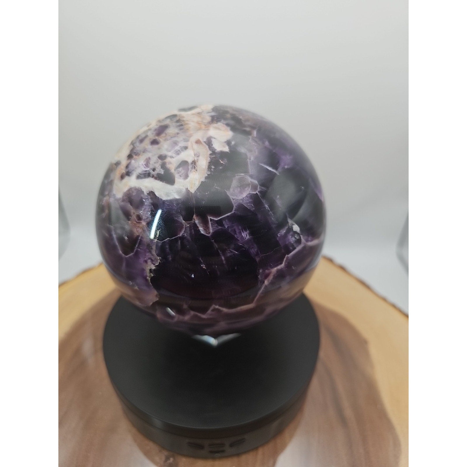 5.6LB Natural Dream Amethyst Sphere Quartz Crystal Ball