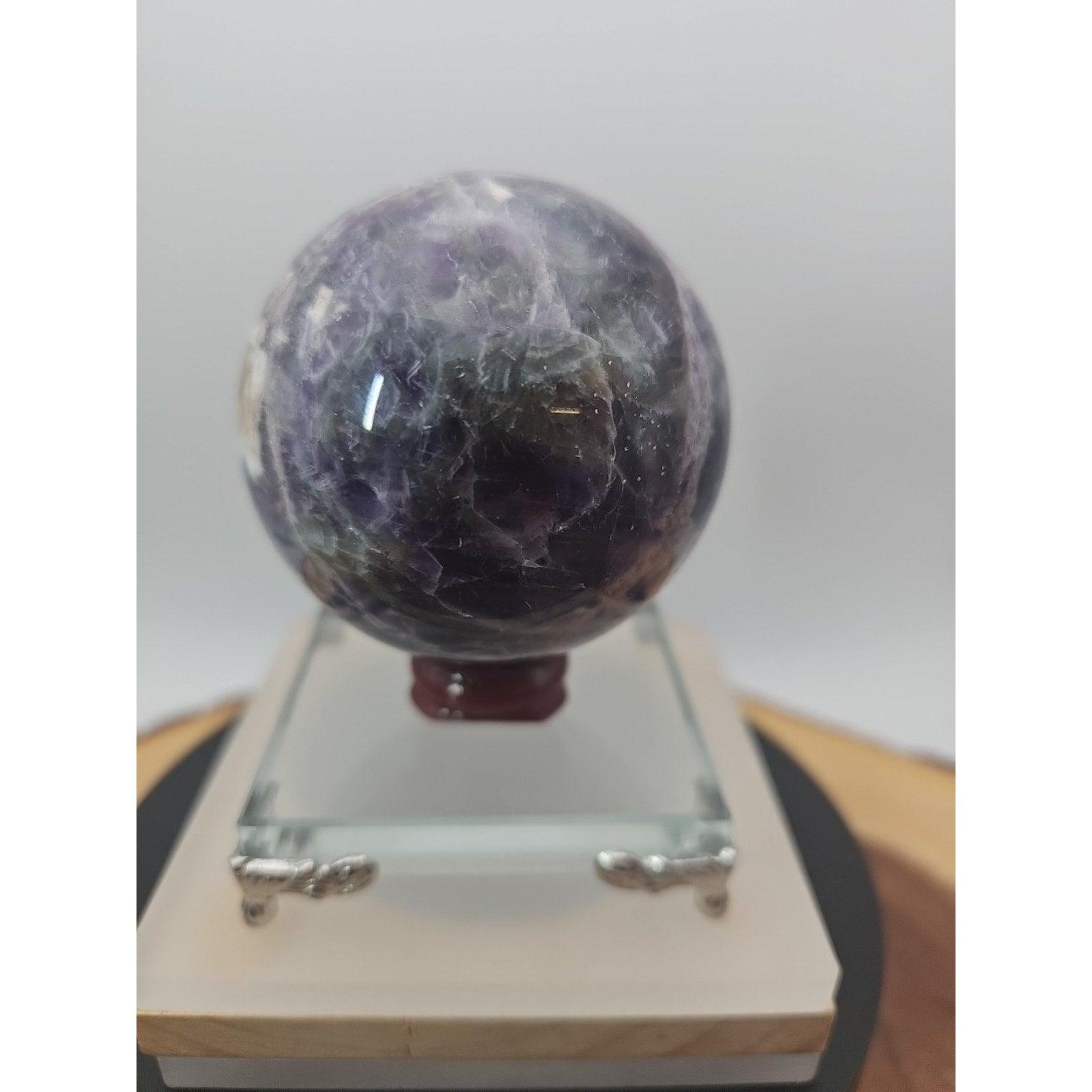 Madagascar Amethyst Sphere - 373g, 61mm - Collectors Item