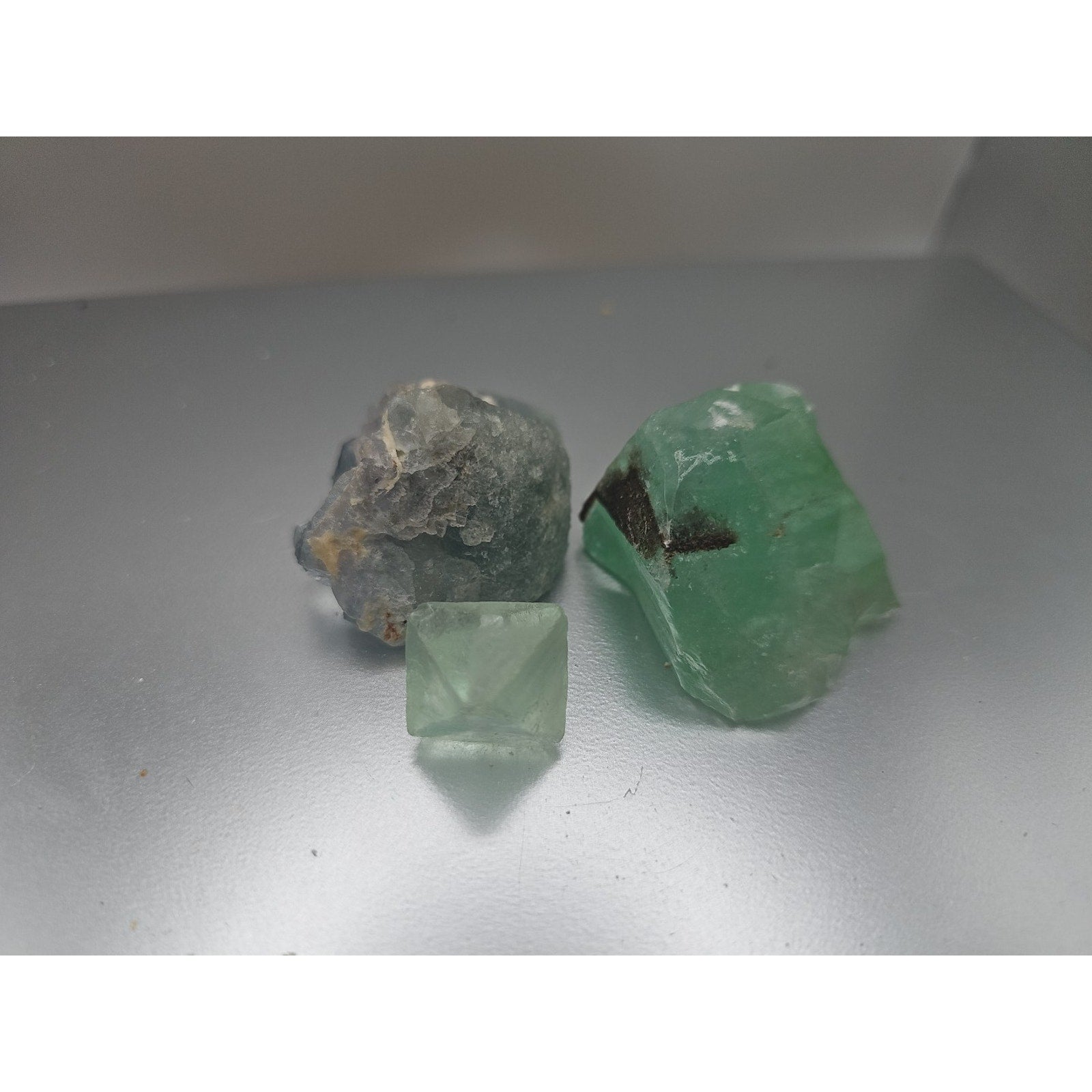 Flourite Specimens 3pcs .97oz