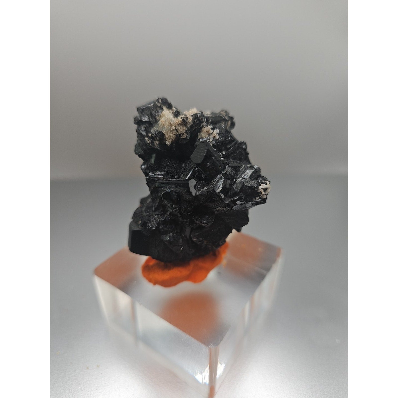 Black Tourmaline Crystal Specimen Rough Raw From Afghanistan 83grams