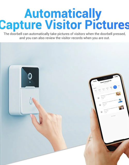 Load image into Gallery viewer, Wireless Security Smart WiFi Doorbell Intercom Video Camera Door Ring Bell Chime
