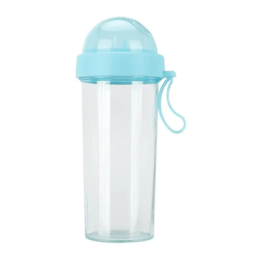 Load image into Gallery viewer, Drinking Cup Double Straw Water Bottle
