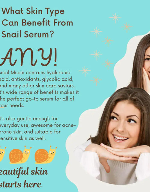 Load image into Gallery viewer, Snail Mucin Serum with Vitamin C &amp; E
