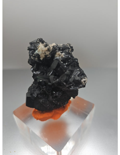 Load image into Gallery viewer, Black Tourmaline Crystal Specimen Rough Raw From Afghanistan 83grams

