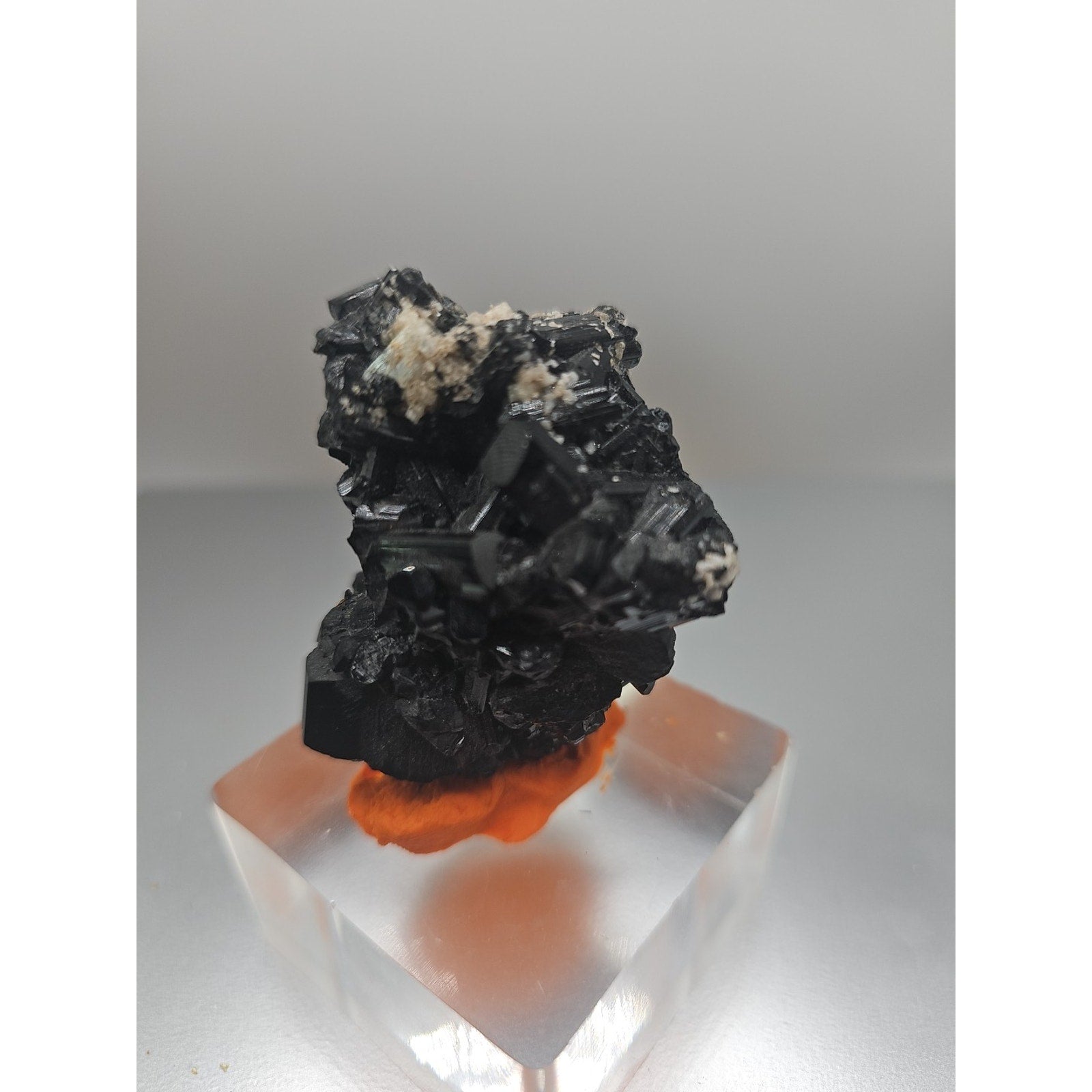 Black Tourmaline Crystal Specimen Rough Raw From Afghanistan 83grams