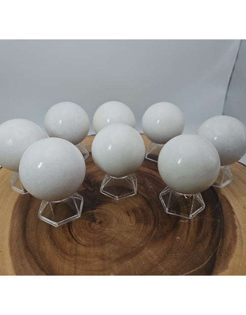 Load image into Gallery viewer, Quartz Crystal Sphere 50mm 1 Each
