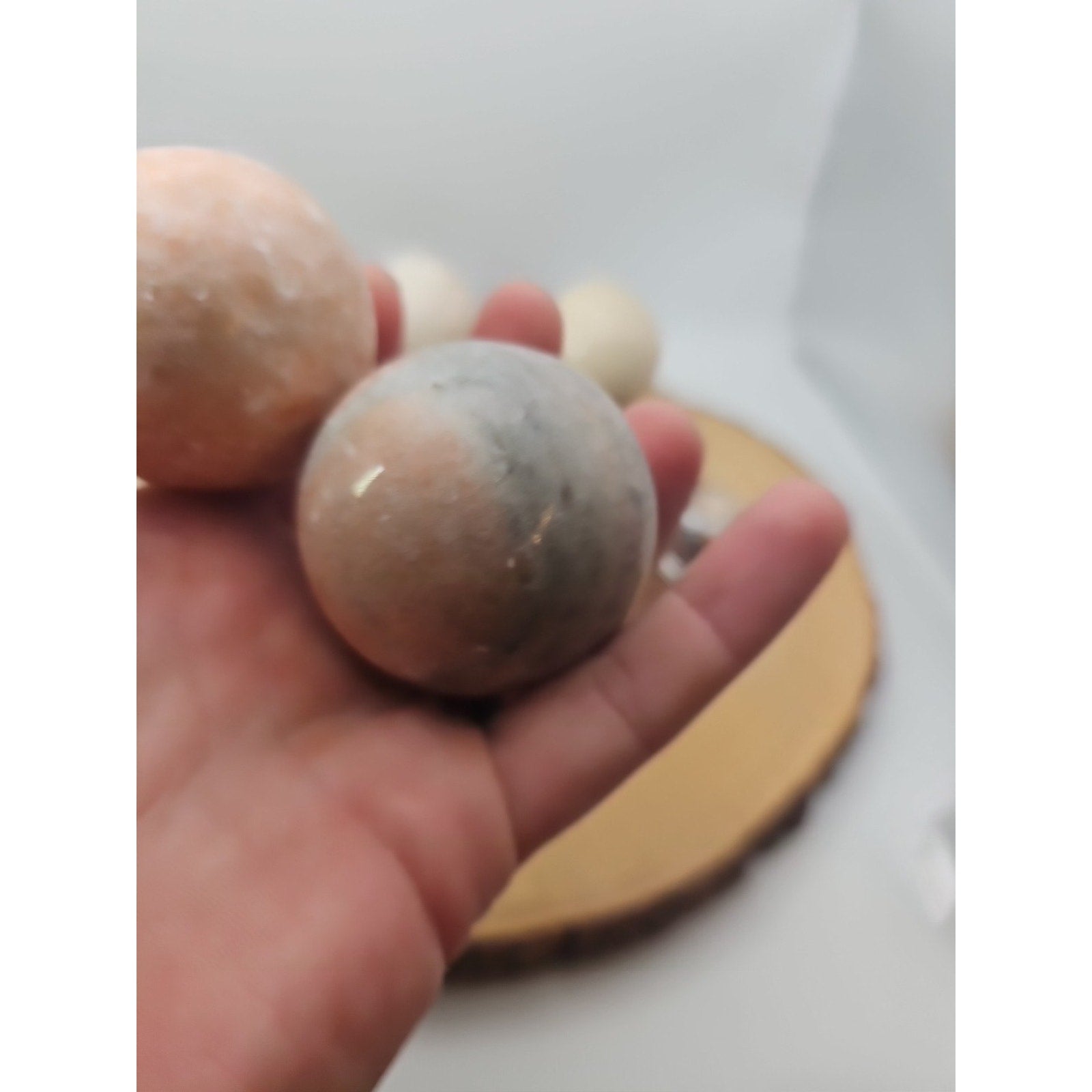Quartz Crystal Sphere 50mm 1 Each Sandstone