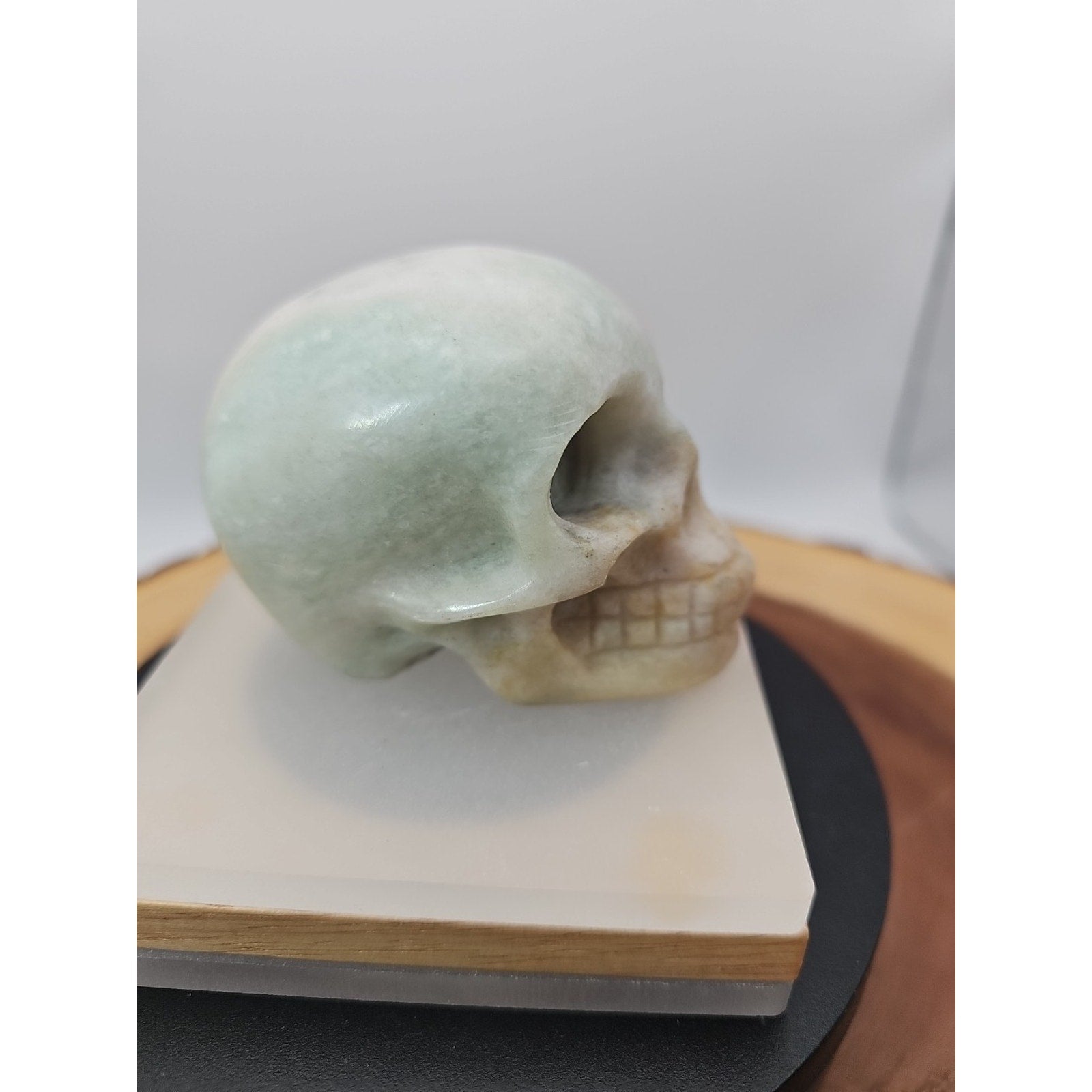 1lb Natural Jasper Calcite Skulls Crystal Carving Mixed Stones Healing