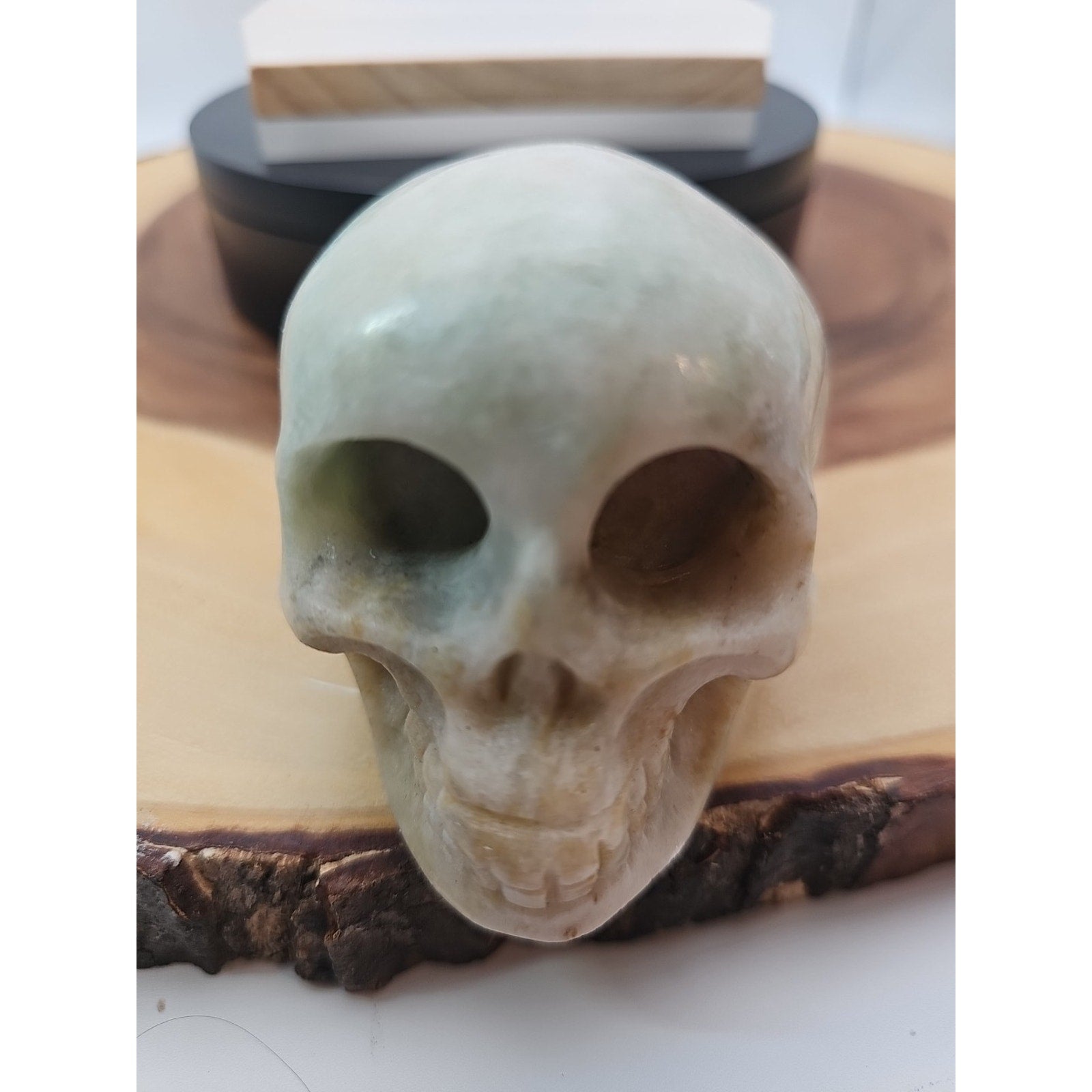 1lb Natural Jasper Calcite Skulls Crystal Carving Mixed Stones Healing