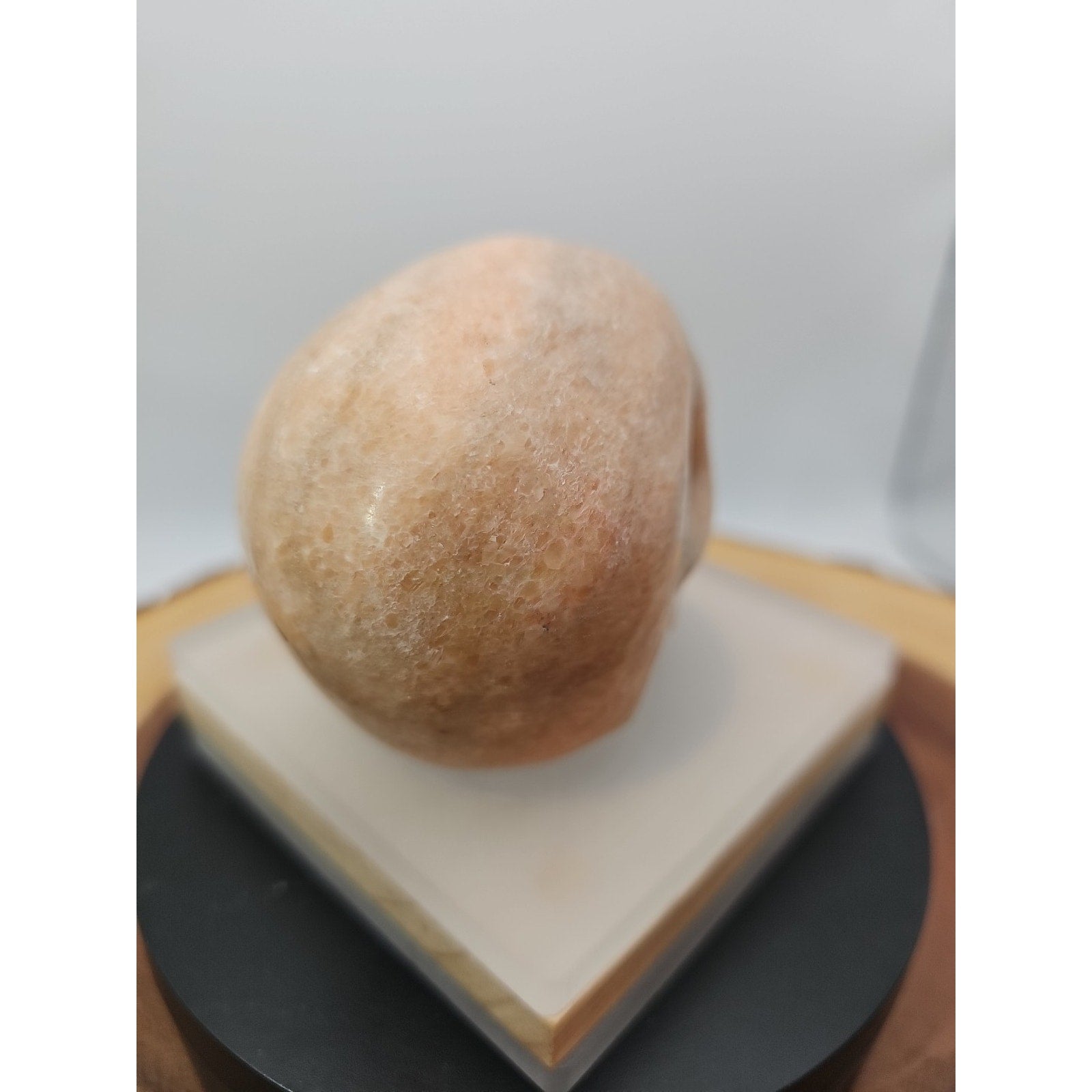 1.24lb Natural Jasper Calcite Skulls Crystal Carving Mixed Stones Healing