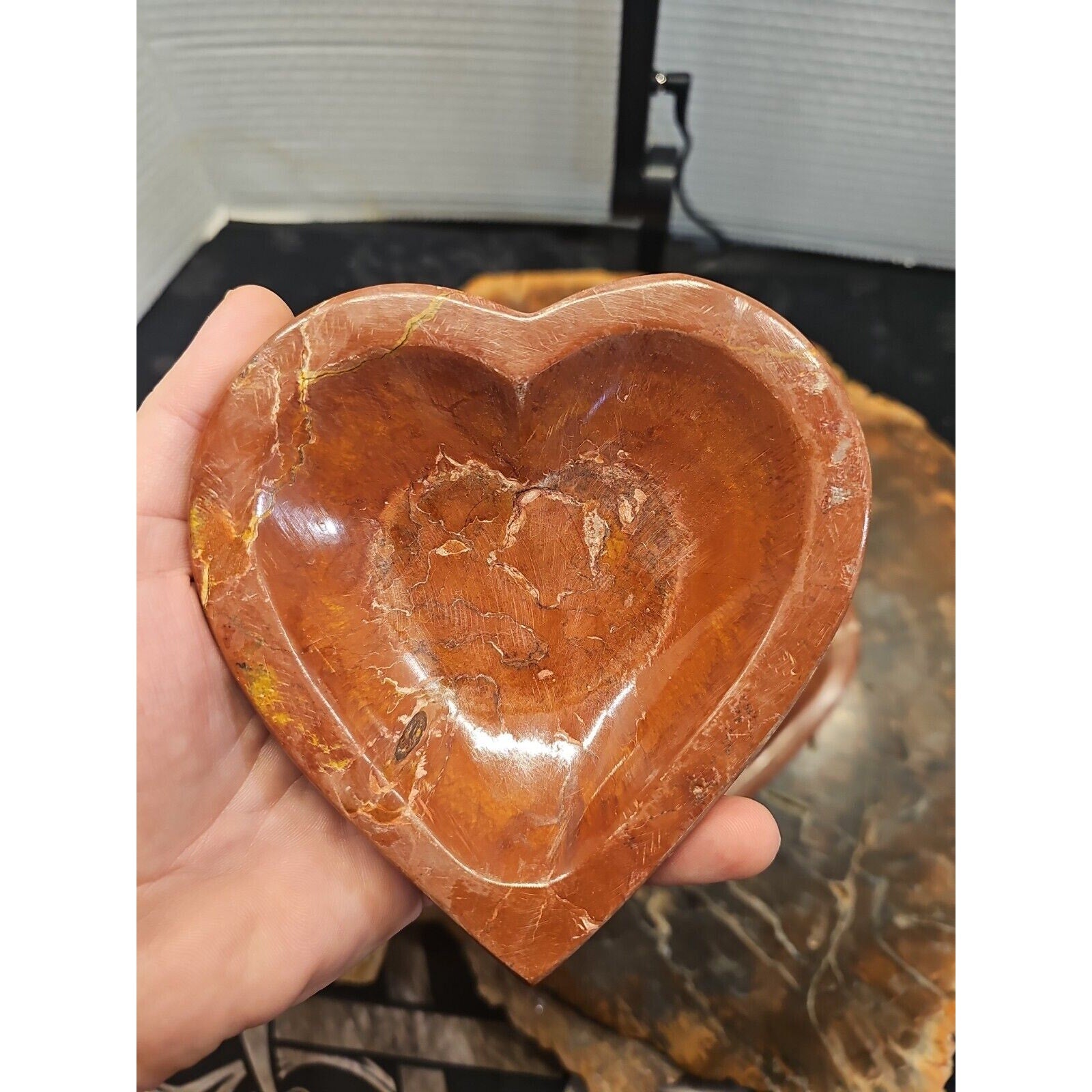 Rhodonite Bowl 1 Each About .65lbs Each