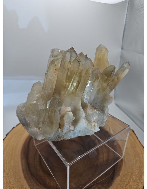 Load image into Gallery viewer, 4.2LB Natural citrine cluster mineral specimen quartz crystal restoration-
