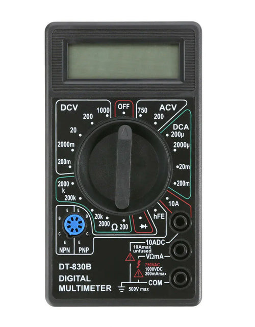 Load image into Gallery viewer, 7 Fn Digital Multimeter AC DC Voltage Volt 10 Amp Current Resistance Ohm Meter
