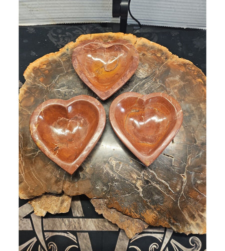 Rhodonite Bowl 1 Each About .65lbs Each