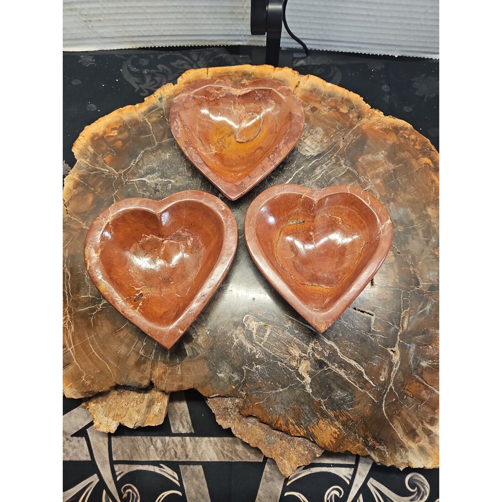 Rhodonite Bowl 1 Each About .65lbs Each