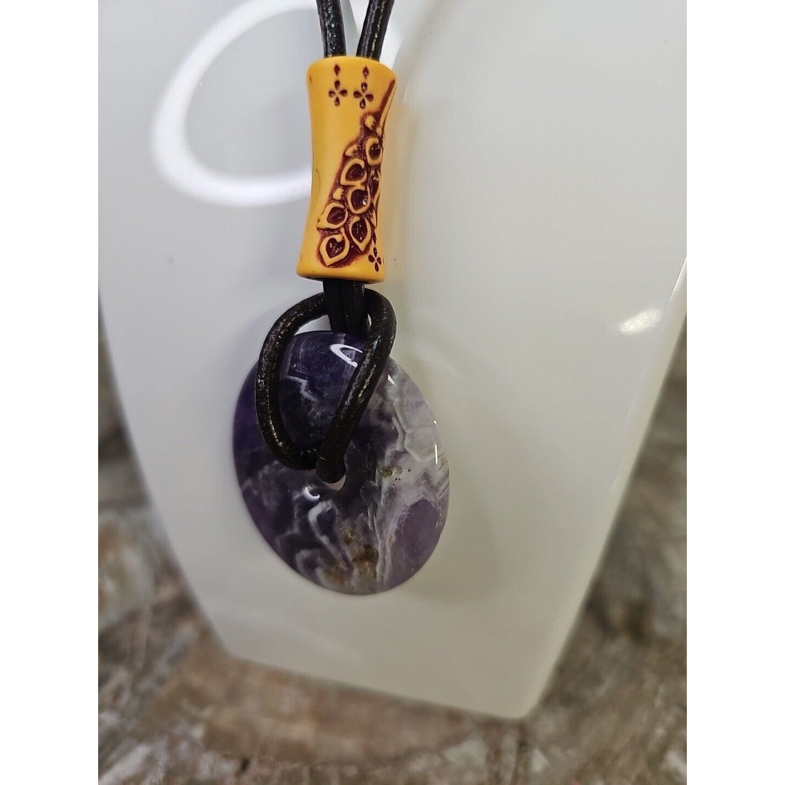 Amethyst necklace