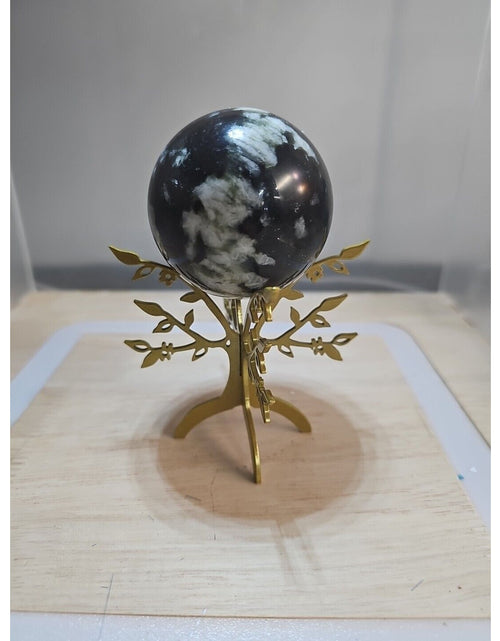 Load image into Gallery viewer, 301g Natural Quartz Crystal Jasper Sphere Ball Polished Healing
