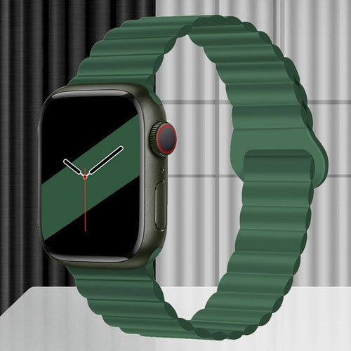 Load image into Gallery viewer, Silicone Strap Band Magnetic Bracelet
