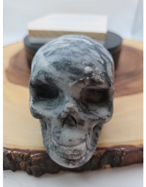 Load image into Gallery viewer, 1.20lb Natural Jasper Calcite Skulls Crystal Carving Mixed Stones Healing

