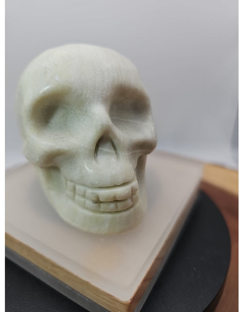 Load image into Gallery viewer, 1.14lb Natural Jasper Calcite Skulls Crystal Carving Mixed Stones Healing

