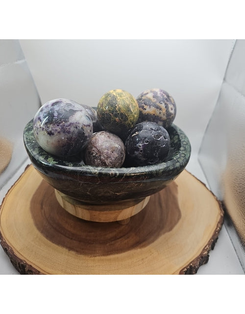 Load image into Gallery viewer, 7.8LB Natural Kambaba Jasper Quartz Crystal Bowl Mineral specimen Healing
