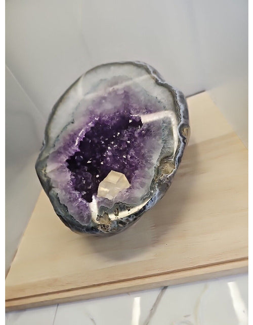 Load image into Gallery viewer, XLarge amethyst crystal cluster geode 10.5 Lbs
