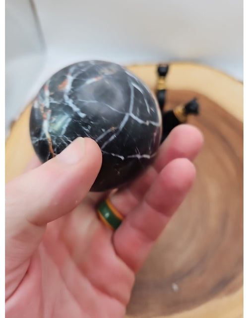Load image into Gallery viewer, Ocean Jasper Sphere .79lbs W/Stand
