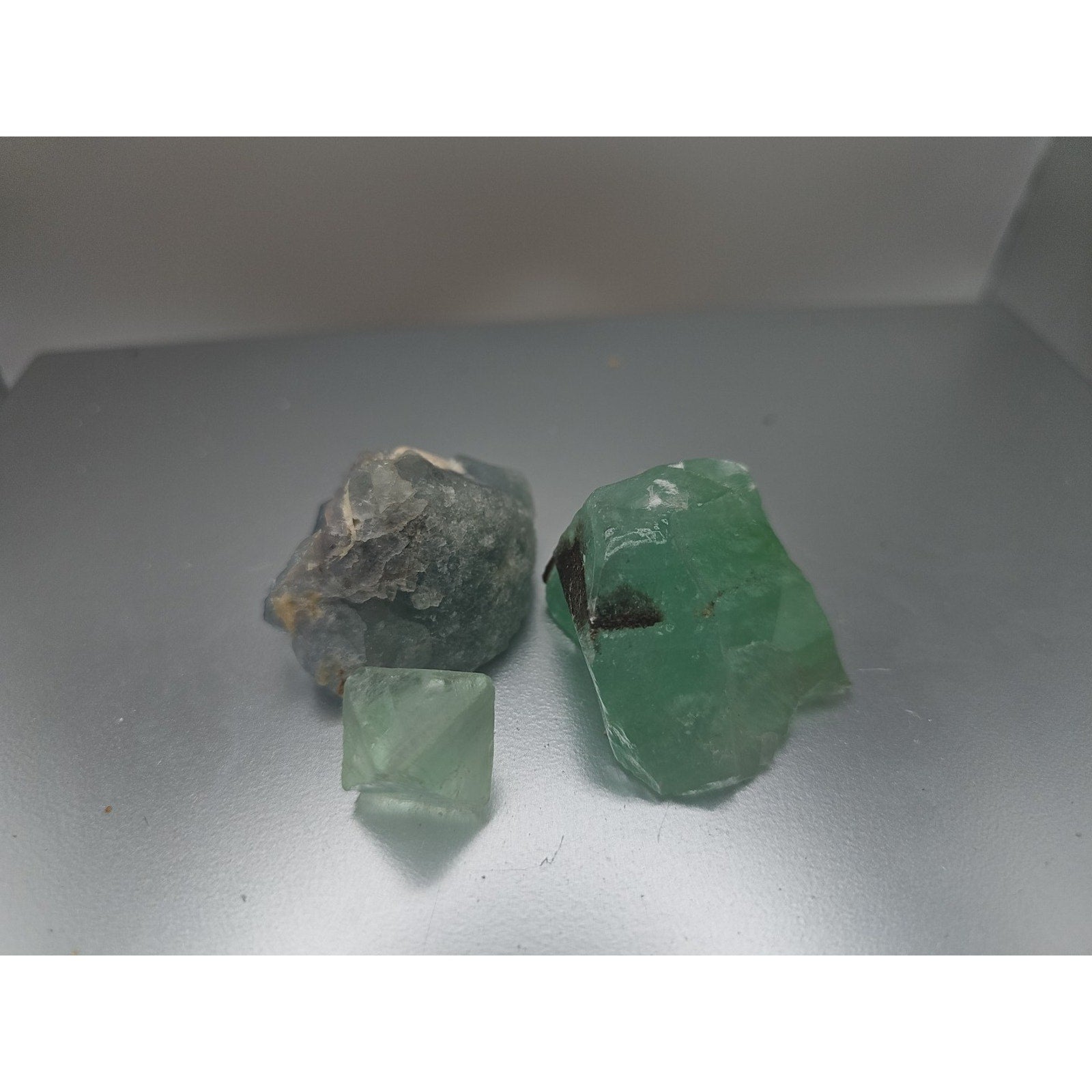 Flourite Specimens 3pcs .97oz
