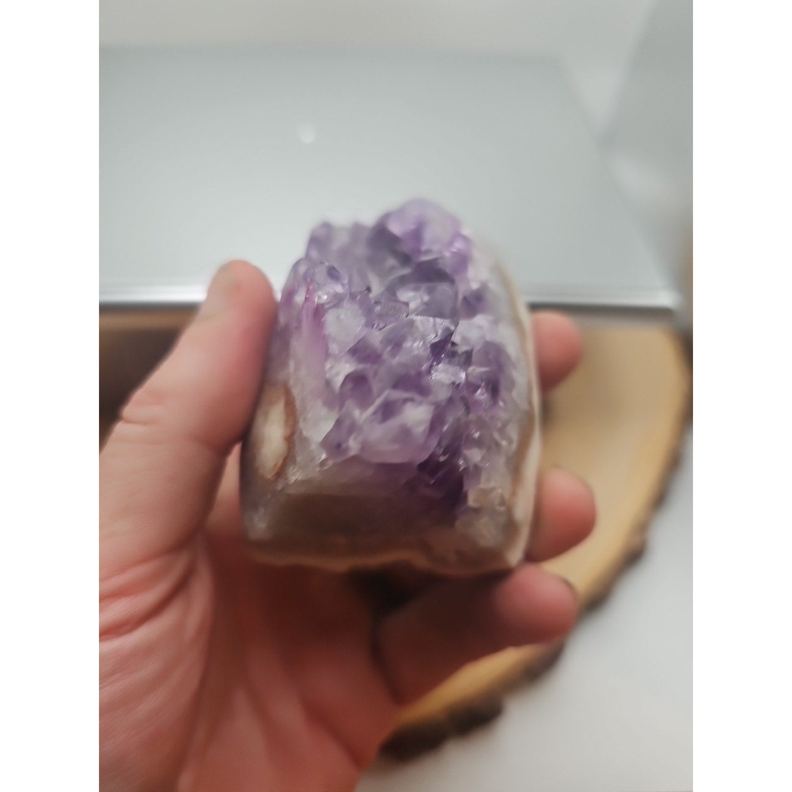 Amethyst Geode Cluster. .66lb