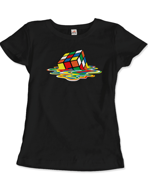 Load image into Gallery viewer, Rubick&#39;s Cube Melting, Sheldon Cooper&#39;s T-Shirt
