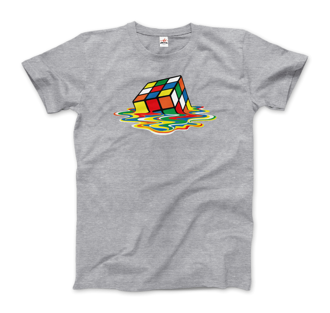 Rubick's Cube Melting, Sheldon Cooper's T-Shirt