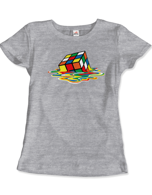 Load image into Gallery viewer, Rubick&#39;s Cube Melting, Sheldon Cooper&#39;s T-Shirt
