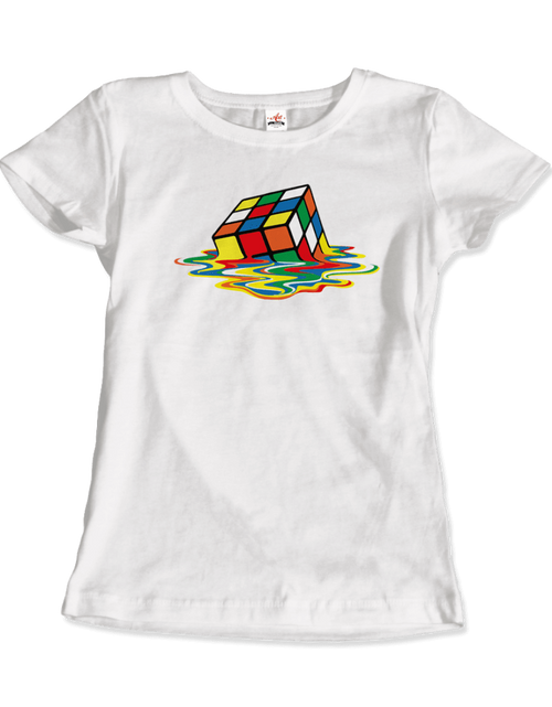 Load image into Gallery viewer, Rubick&#39;s Cube Melting, Sheldon Cooper&#39;s T-Shirt
