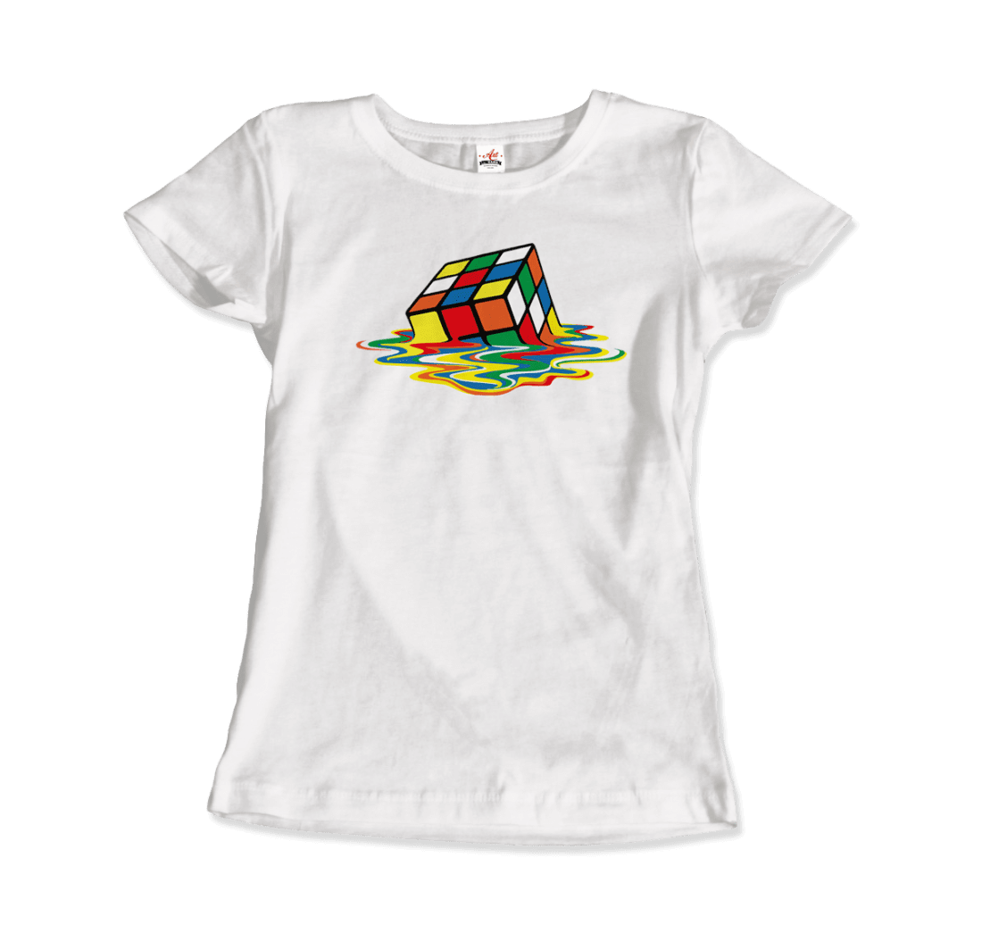Rubick's Cube Melting, Sheldon Cooper's T-Shirt