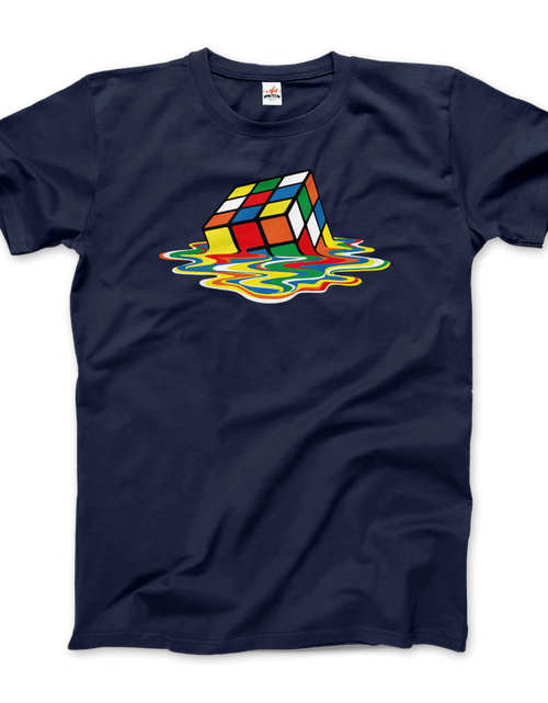 Load image into Gallery viewer, Rubick&#39;s Cube Melting, Sheldon Cooper&#39;s T-Shirt
