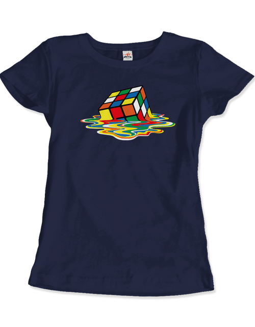 Load image into Gallery viewer, Rubick&#39;s Cube Melting, Sheldon Cooper&#39;s T-Shirt
